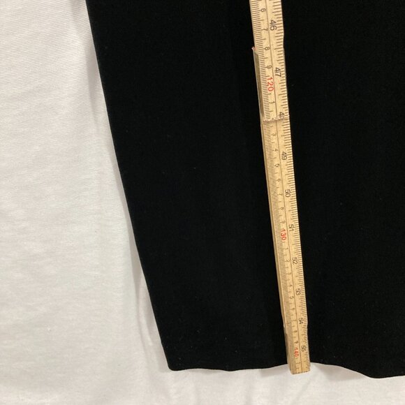 Vintage Bobbie Bee size 14 Black Velvet Mesh V Neck Dark Romantic Maxi Dress - Picture 5 of 9